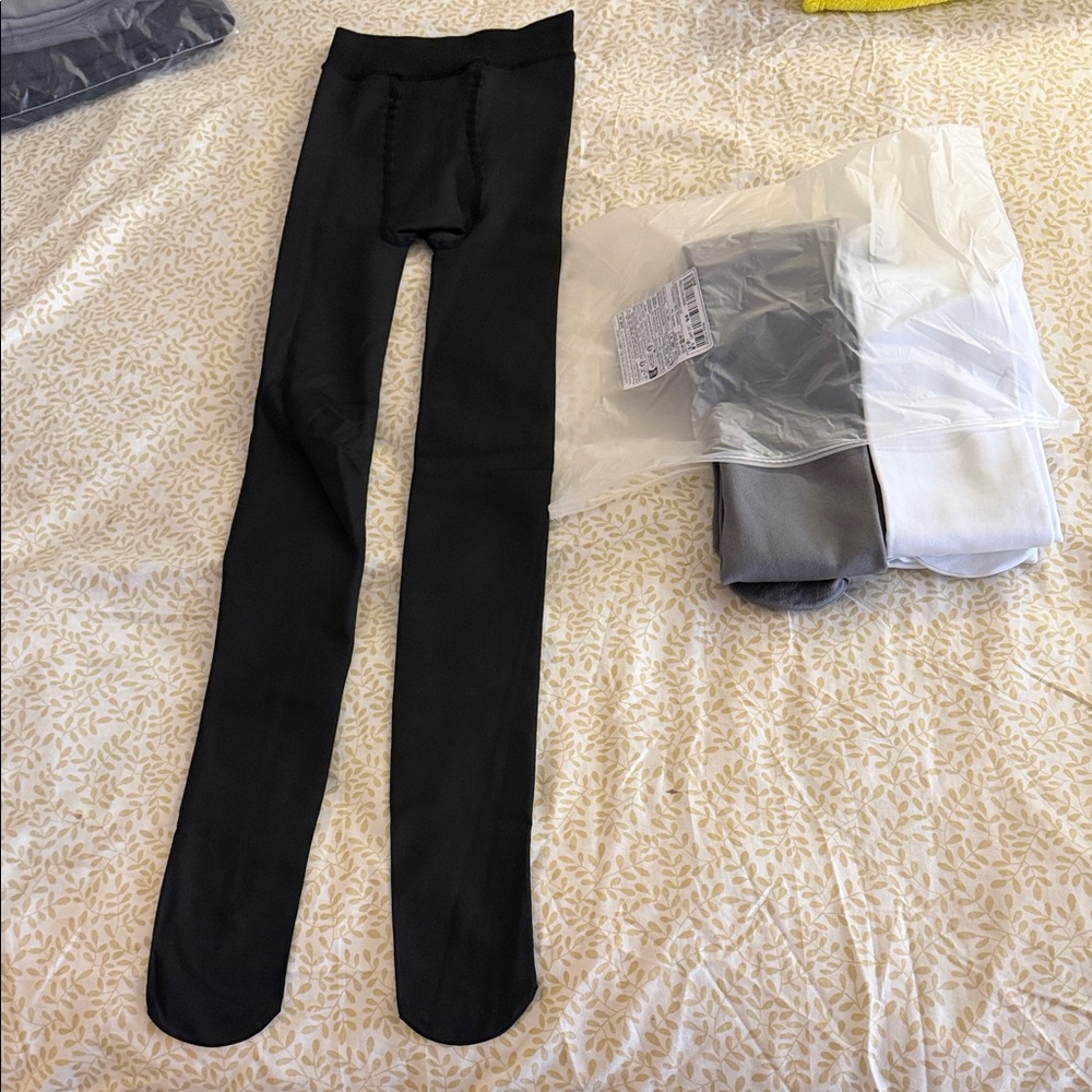 Kids Black Tights